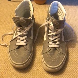 Women’s size 8.5 Vans high top sneakers